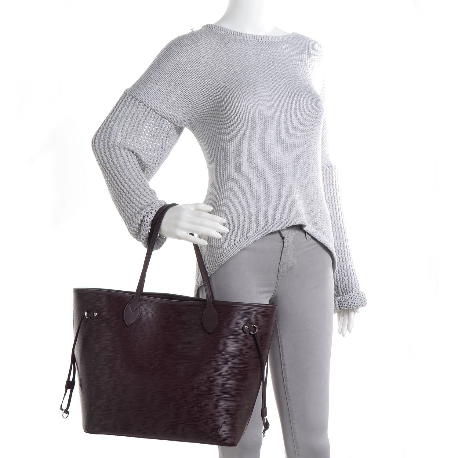Louis Vuitton Epi Neverfull MM Quetsche 2 of 8