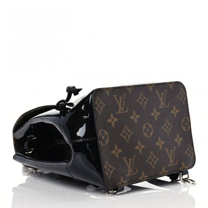 Louis Vuitton Patent Monogram Hot Springs Backpack Black 4 of 9