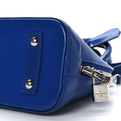 Louis Vuitton Epi Alma BB Blueberry 9 of 9