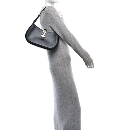 Versace Calfskin Large Greca Goddess Hobo Black 2 of 9