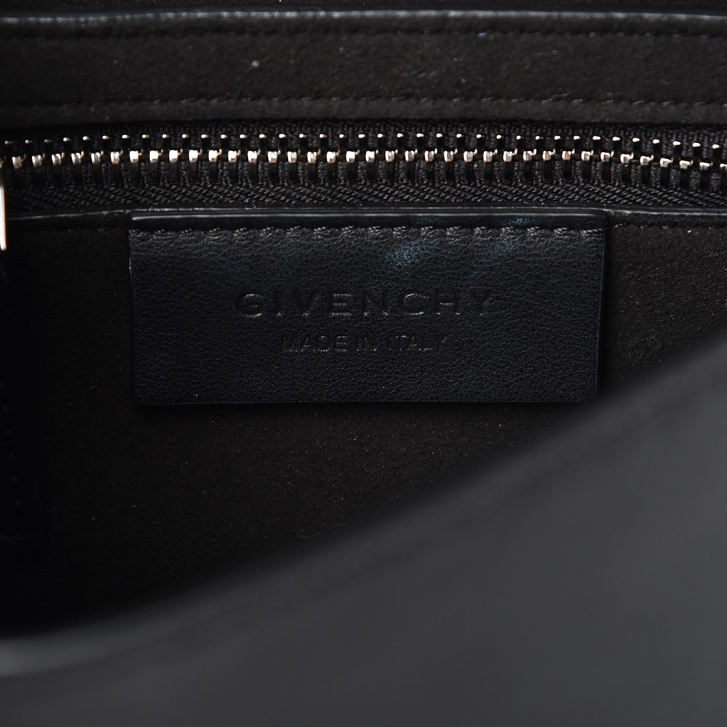 Givenchy Calfskin Cross Embellished Bow Cut Chain Bag Black 6 of 7