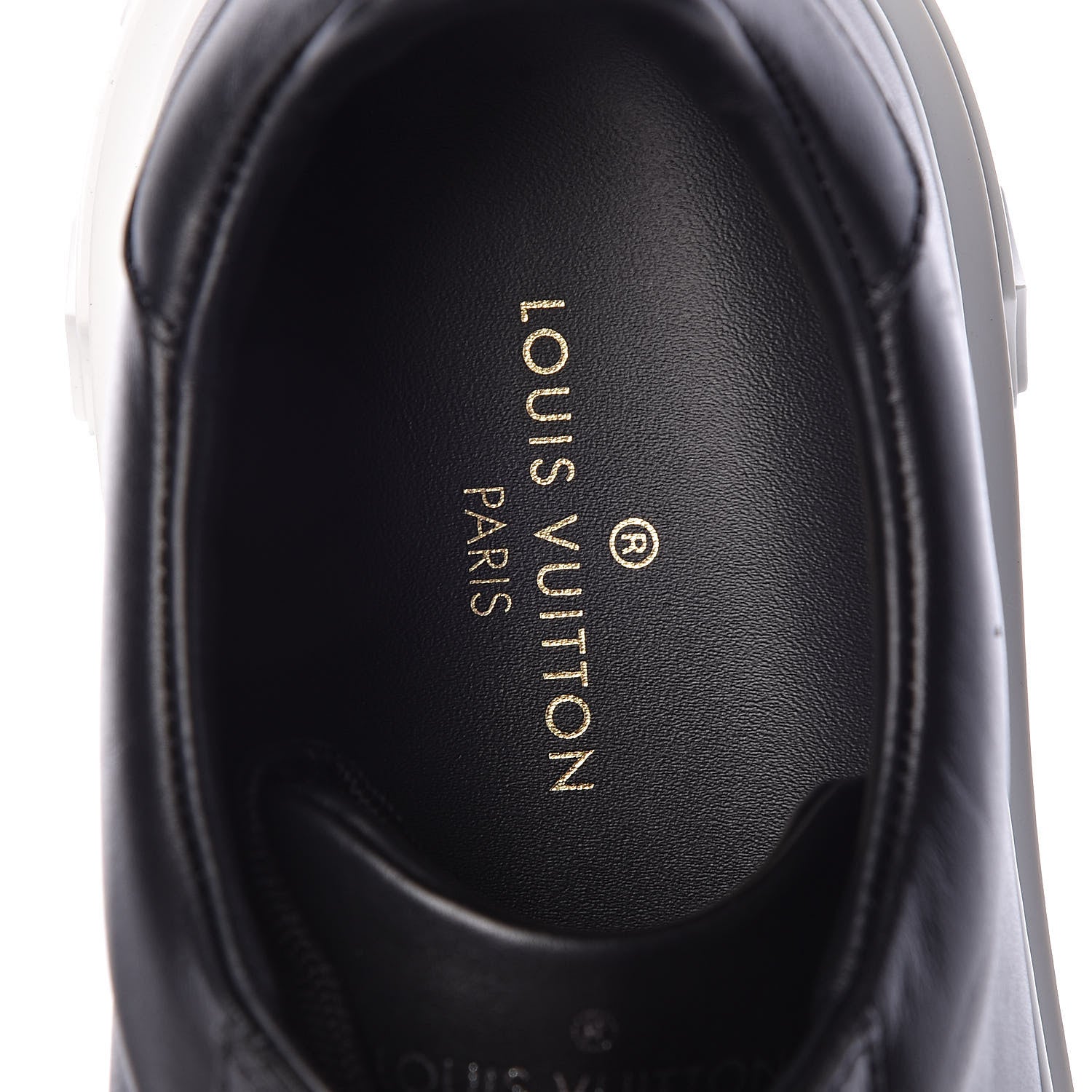 Louis Vuitton Calfskin Time Out Sneakers 39 Black 8 of 9