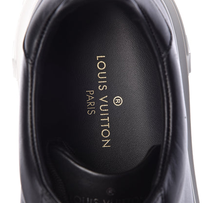Louis Vuitton Calfskin Time Out Sneakers 39 Black 8 of 9