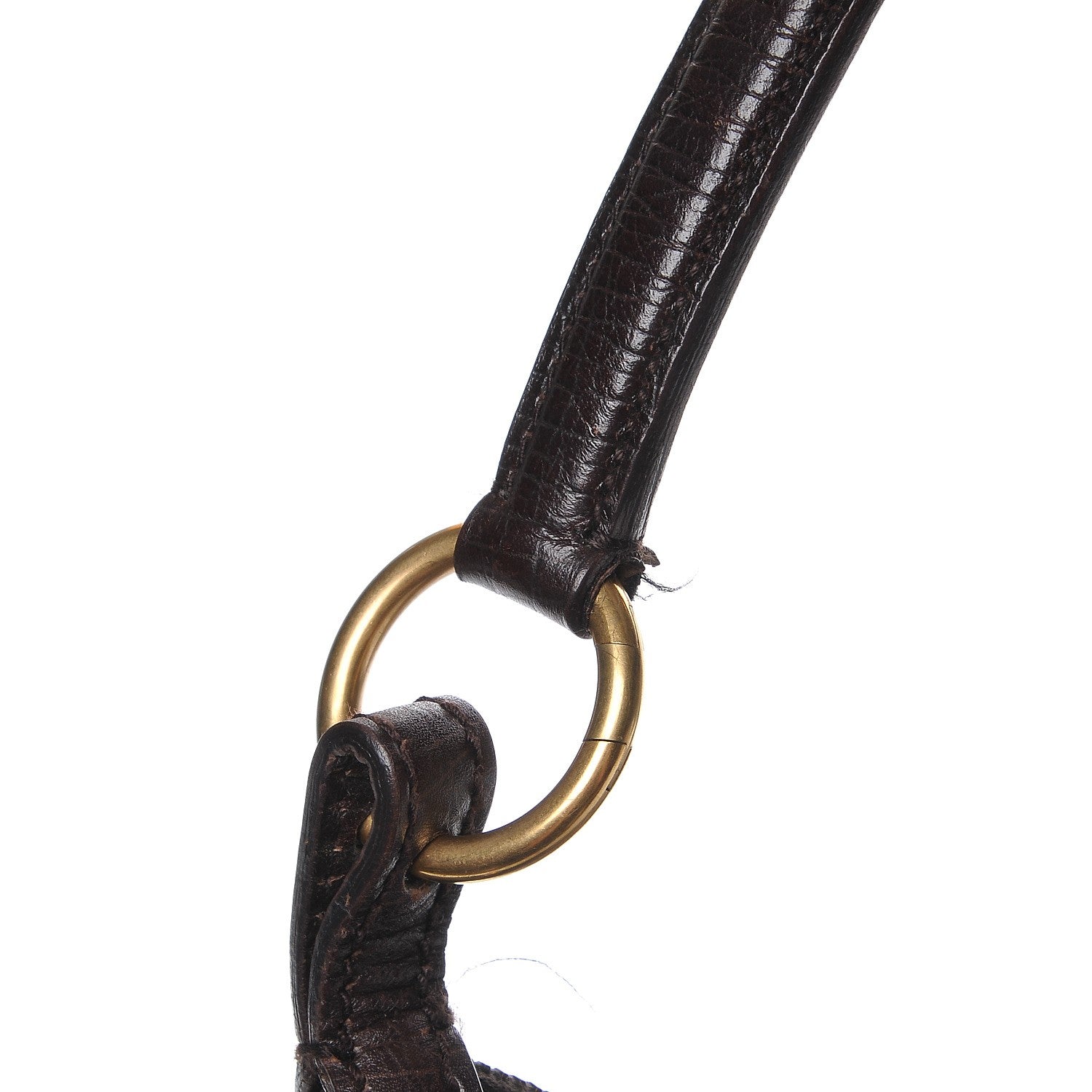 Gucci Monogram Horsebit Hobo Brown 10 of 12