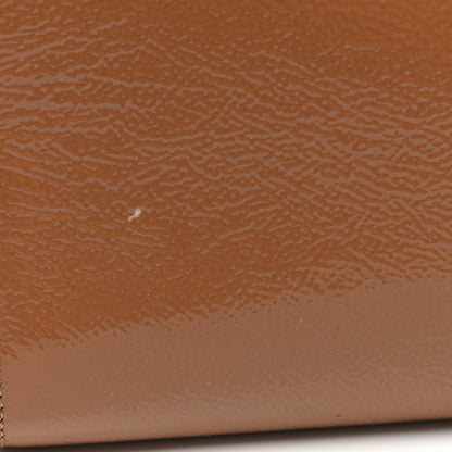 Saint Laurent Textured Patent Calfskin Large Belle De Jour Clutch Nude 7 of 7