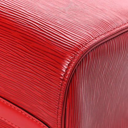 Louis Vuitton Epi Speedy 25 Castillan Red 12 of 13