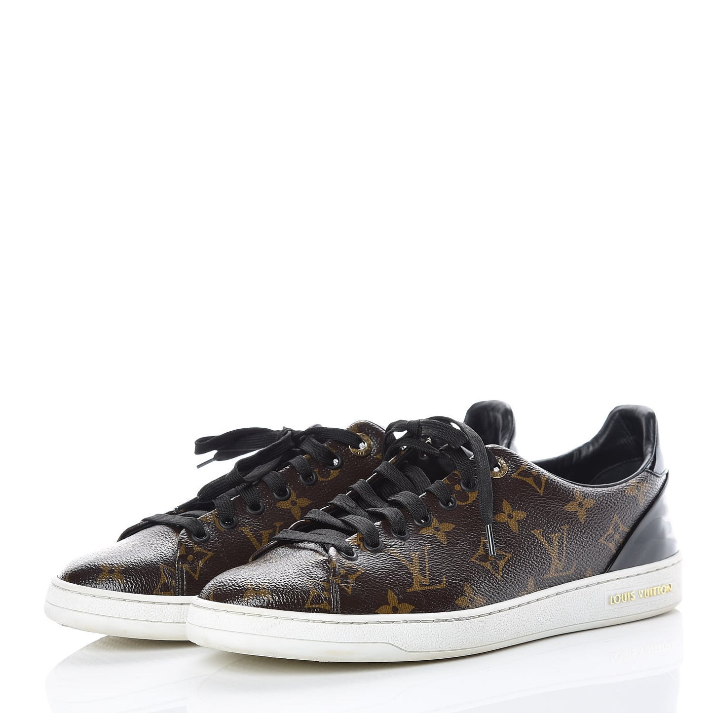 Patent Monogram Frontrow Sneakers 41