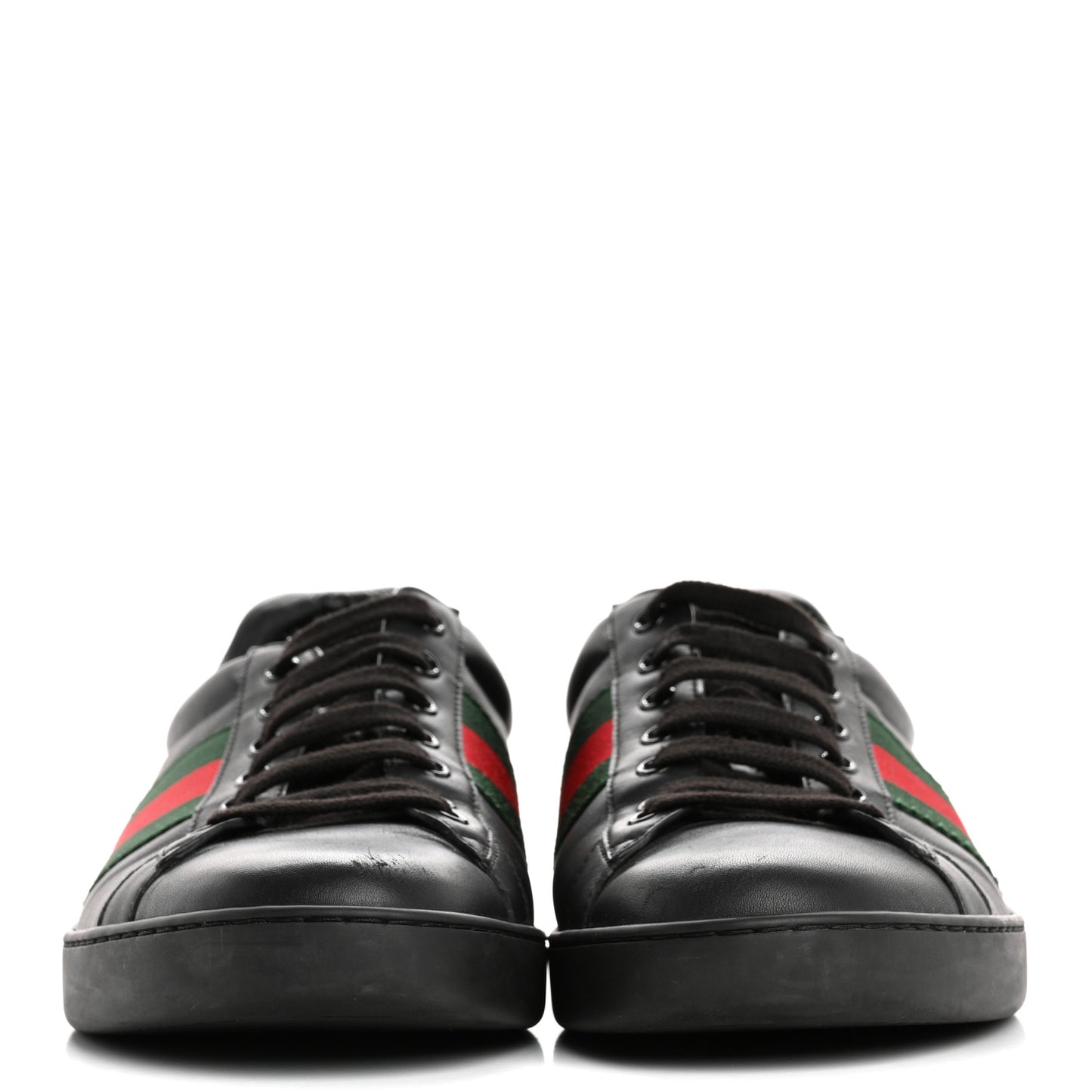 Miro Soft Calfskin Ayers Web Mens Ace Sneakers 10 Black Rosso