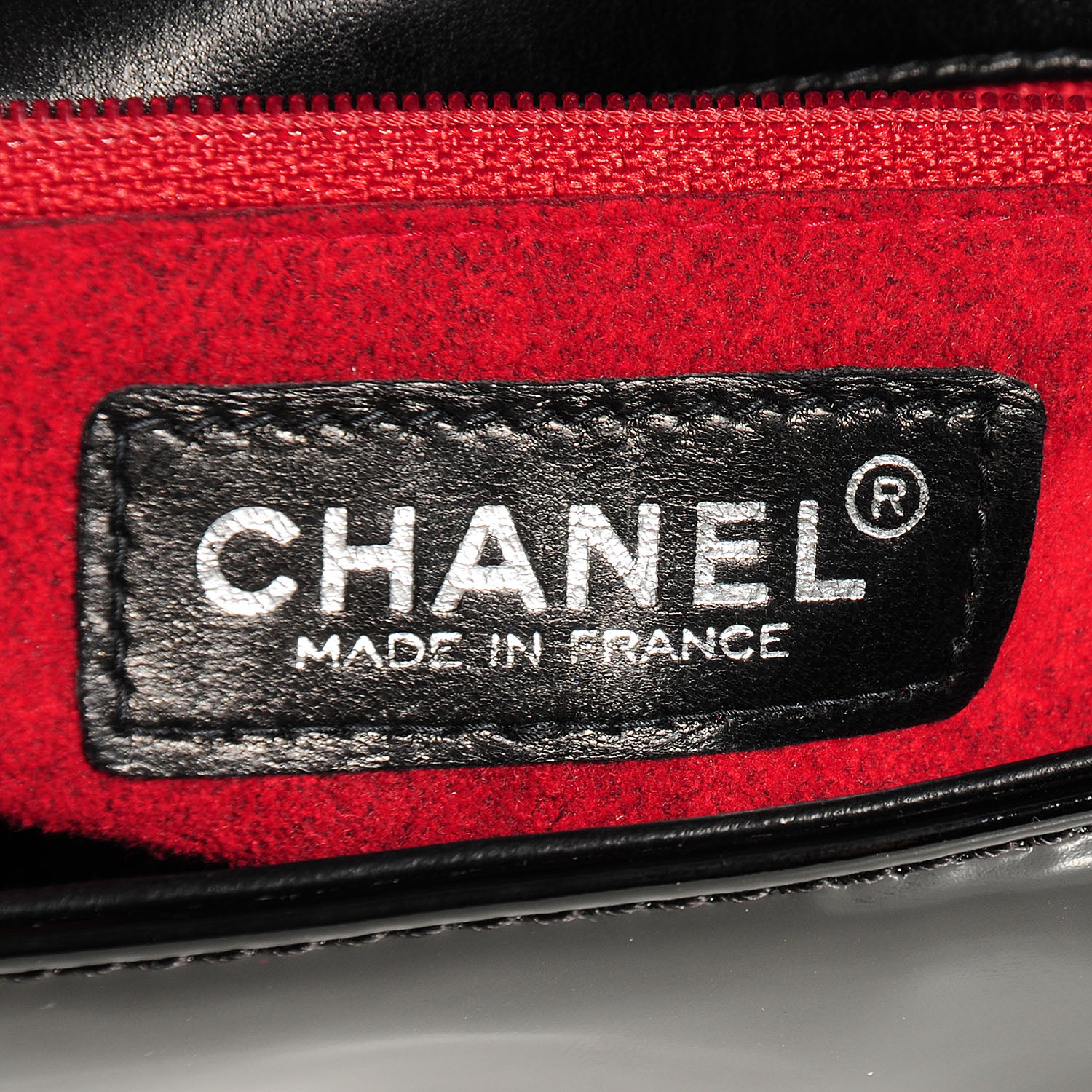 Chanel Patent Chocolate Bar Quilted CC Flap Black 5 of 6
