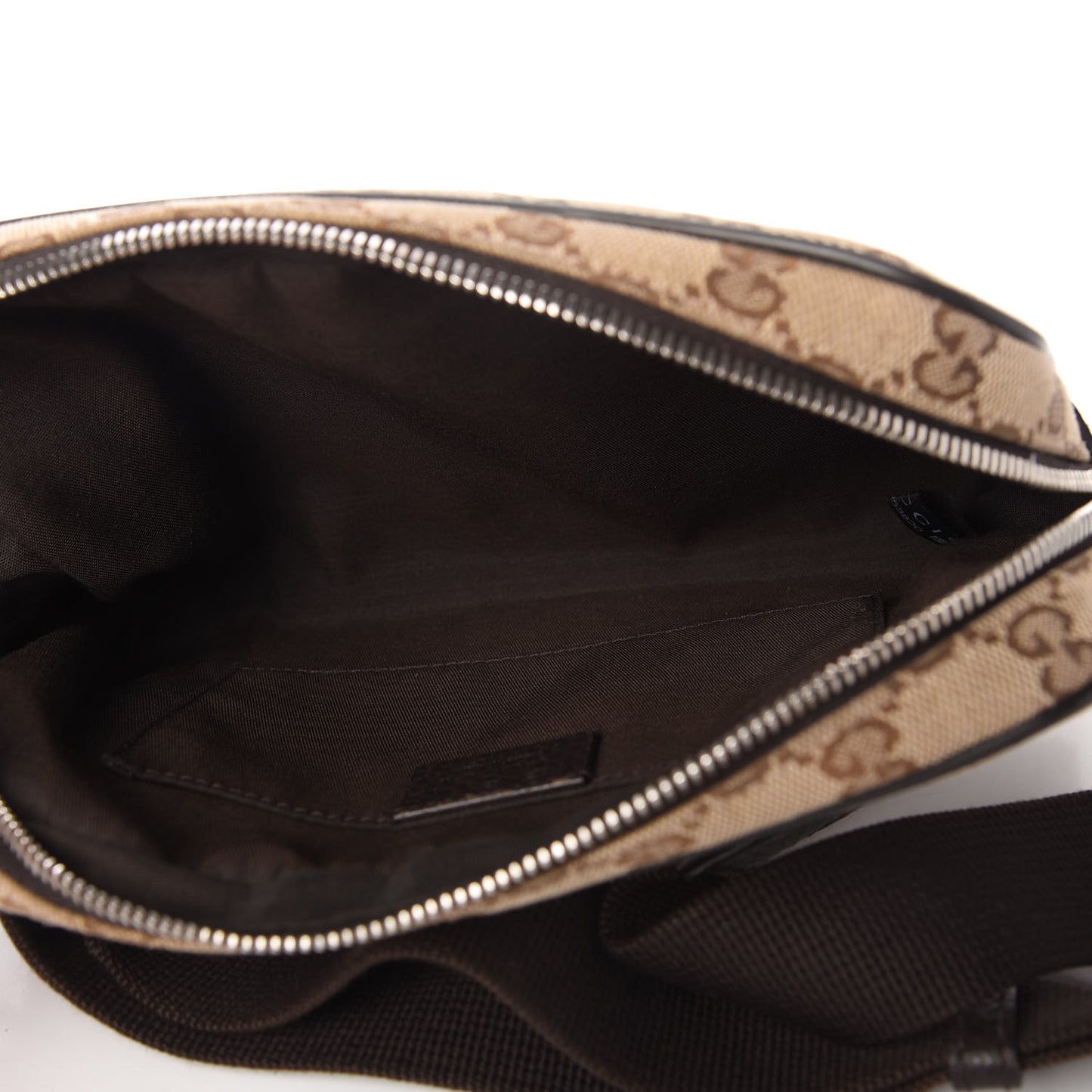 Monogram Belt Bag Dark Brown