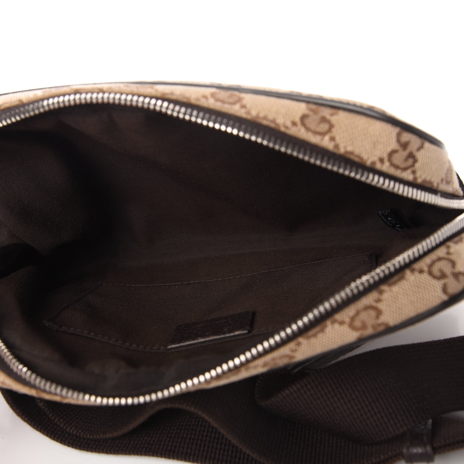 Gucci Monogram Belt Bag Dark Brown 5 of 10
