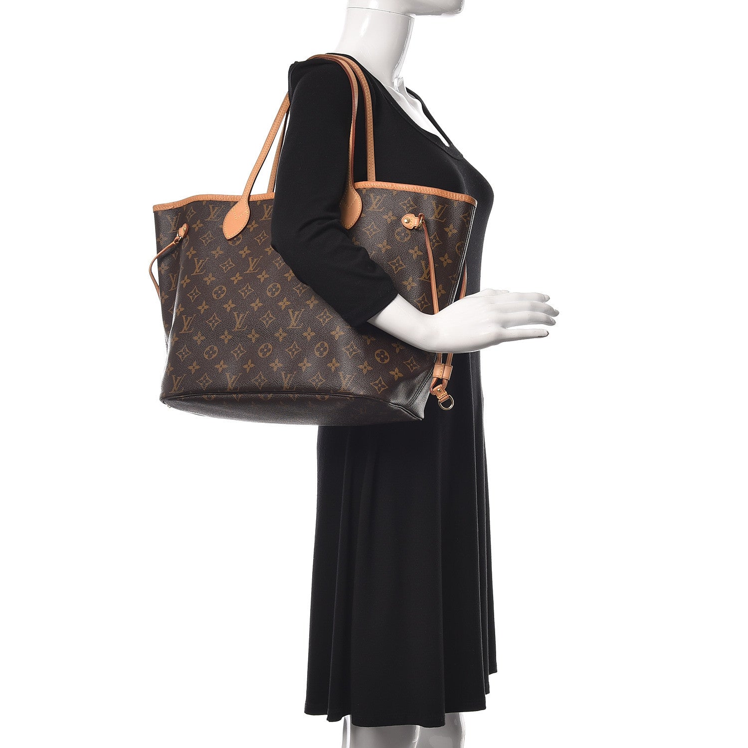Louis Vuitton Monogram Neverfull MM 2 of 16