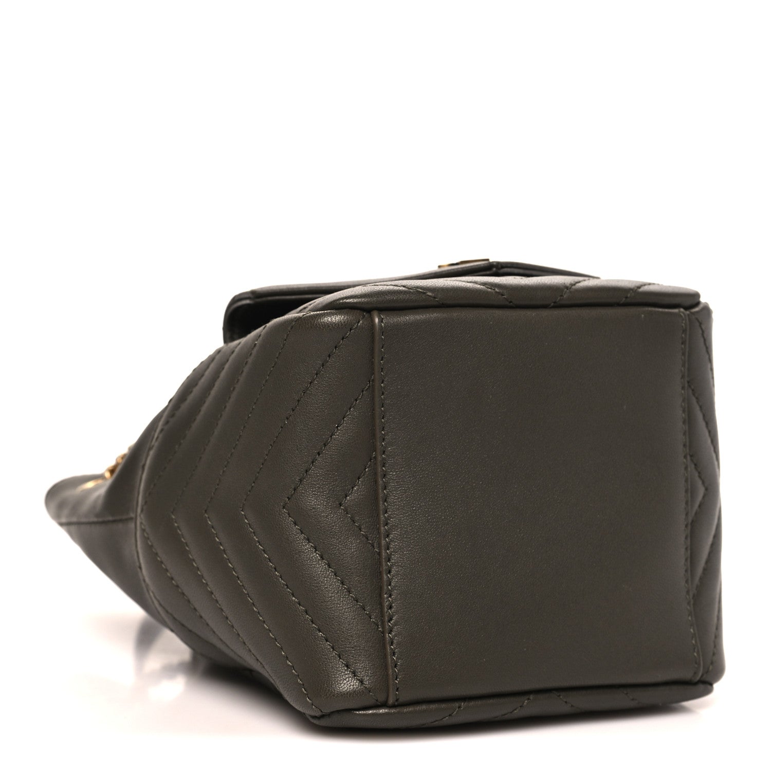 Saint Laurent Lambskin Matelasse Monogram Joe Nano Bucket Bag Light Musk 4 of 10