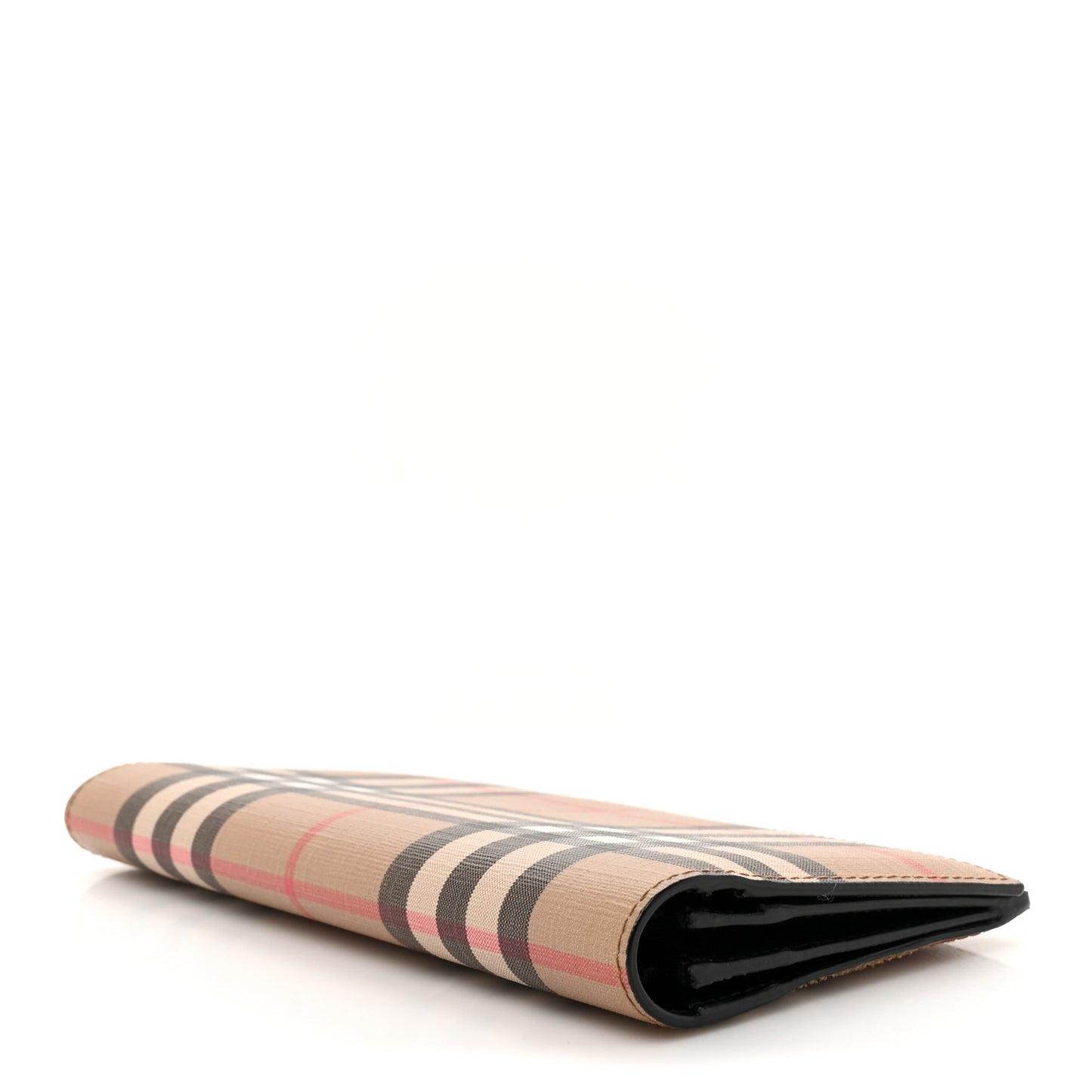 Vintage Check Continental Wallet Archive Beige