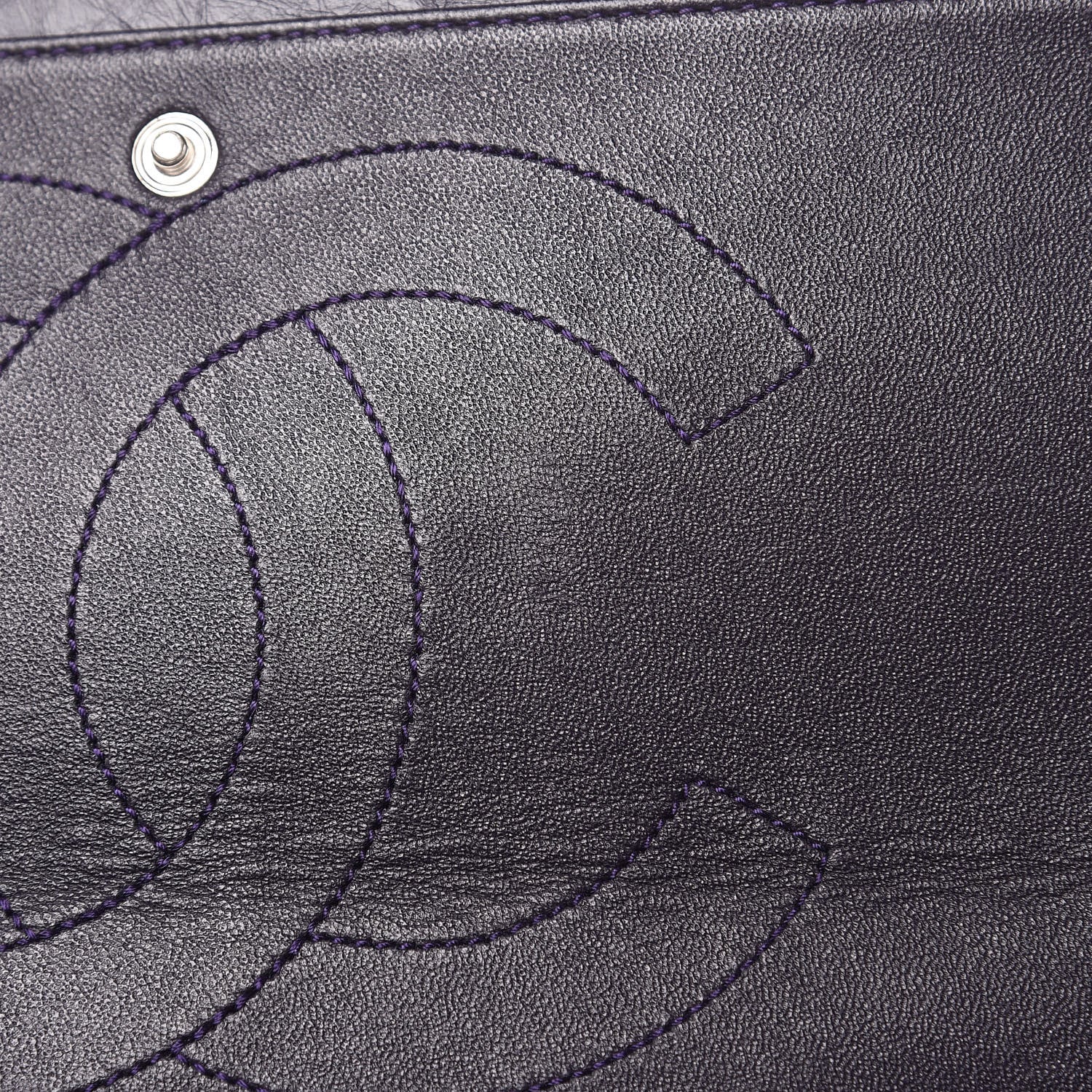 Chanel Aged Calfskin Quilted 2.55 Reissue 227 Flap Dark Purple 11 of 12