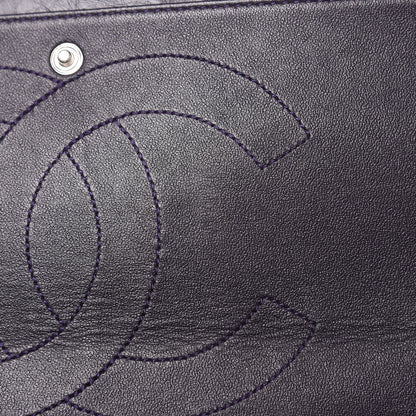 Chanel Aged Calfskin Quilted 2.55 Reissue 227 Flap Dark Purple 11 of 12