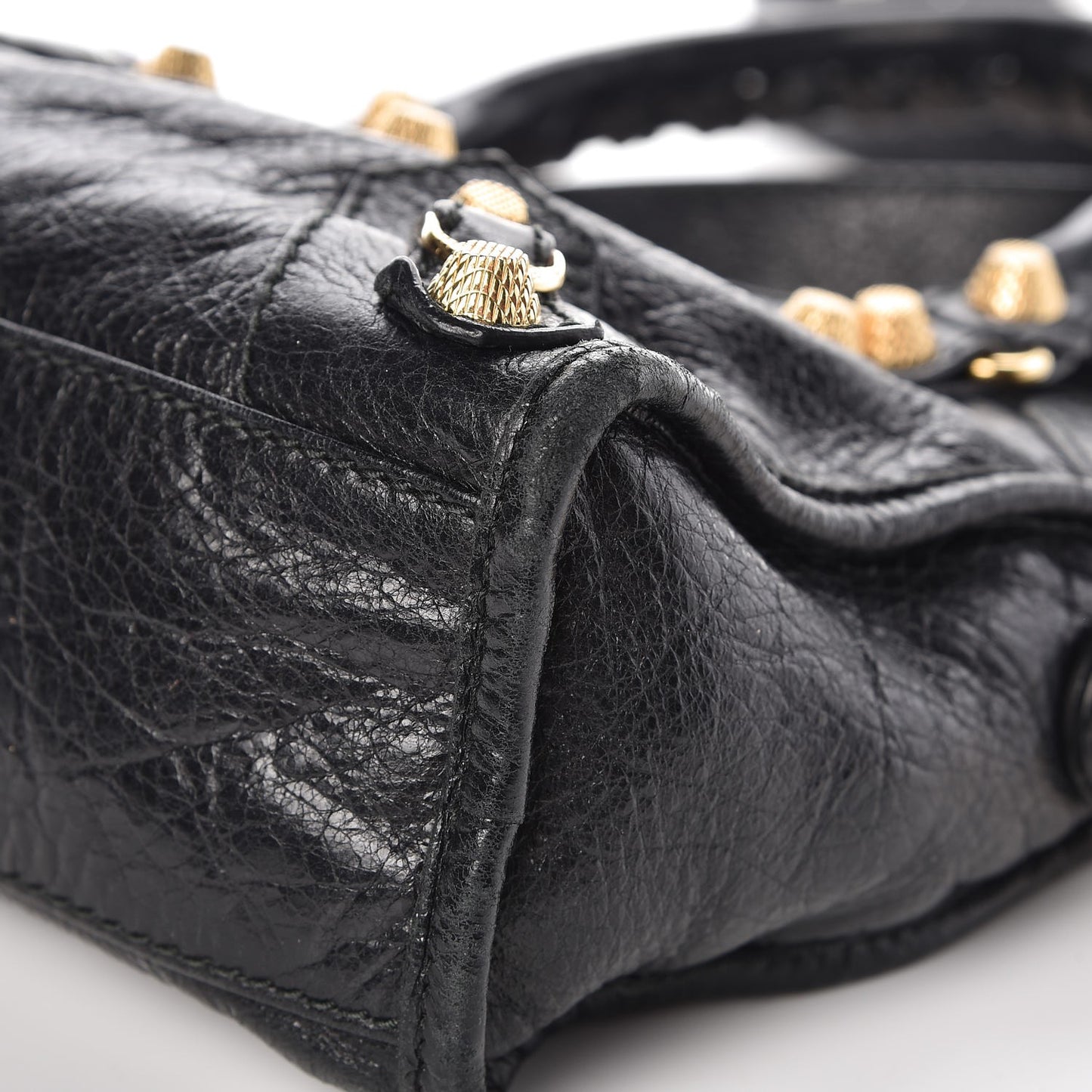 Agneau Giant 12 Gold Hardware Mini City Black