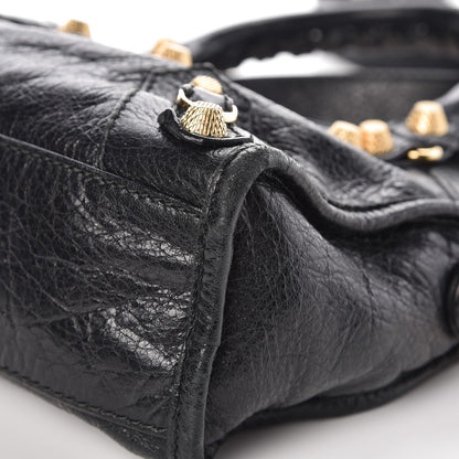 Balenciaga Agneau Giant 12 Gold Hardware Mini City Black 9 of 9