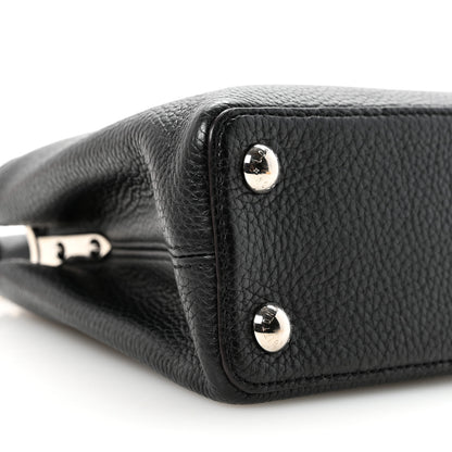 Louis Vuitton Taurillon Capucines BB Black 7 of 8