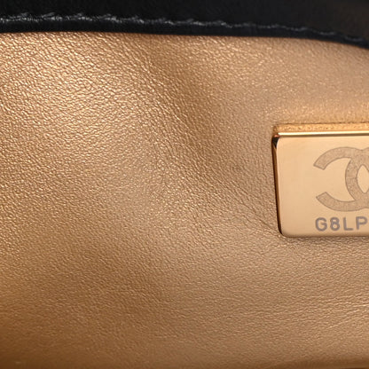 Chanel Lambskin Quilted Mini Rectangular Pearl Crush Flap Black 7 of 17