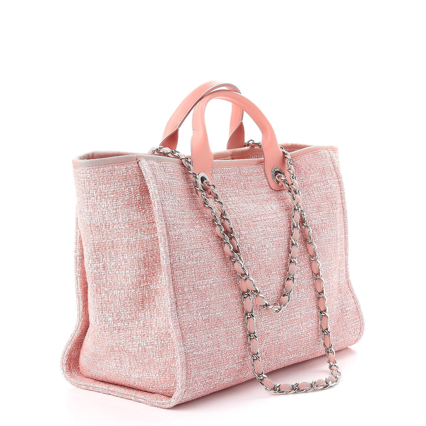 Canvas Large Deauville Tote Pink