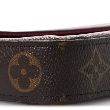 Louis Vuitton Monogram Pochette Felicie Chain Wallet Fuchsia 10 of 14