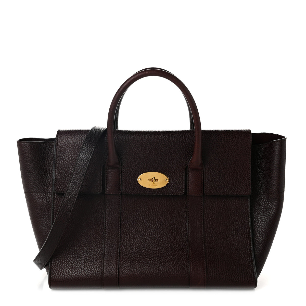 Mulberry Classic Grain Calfskin New Bayswater Oxblood 1 of 9