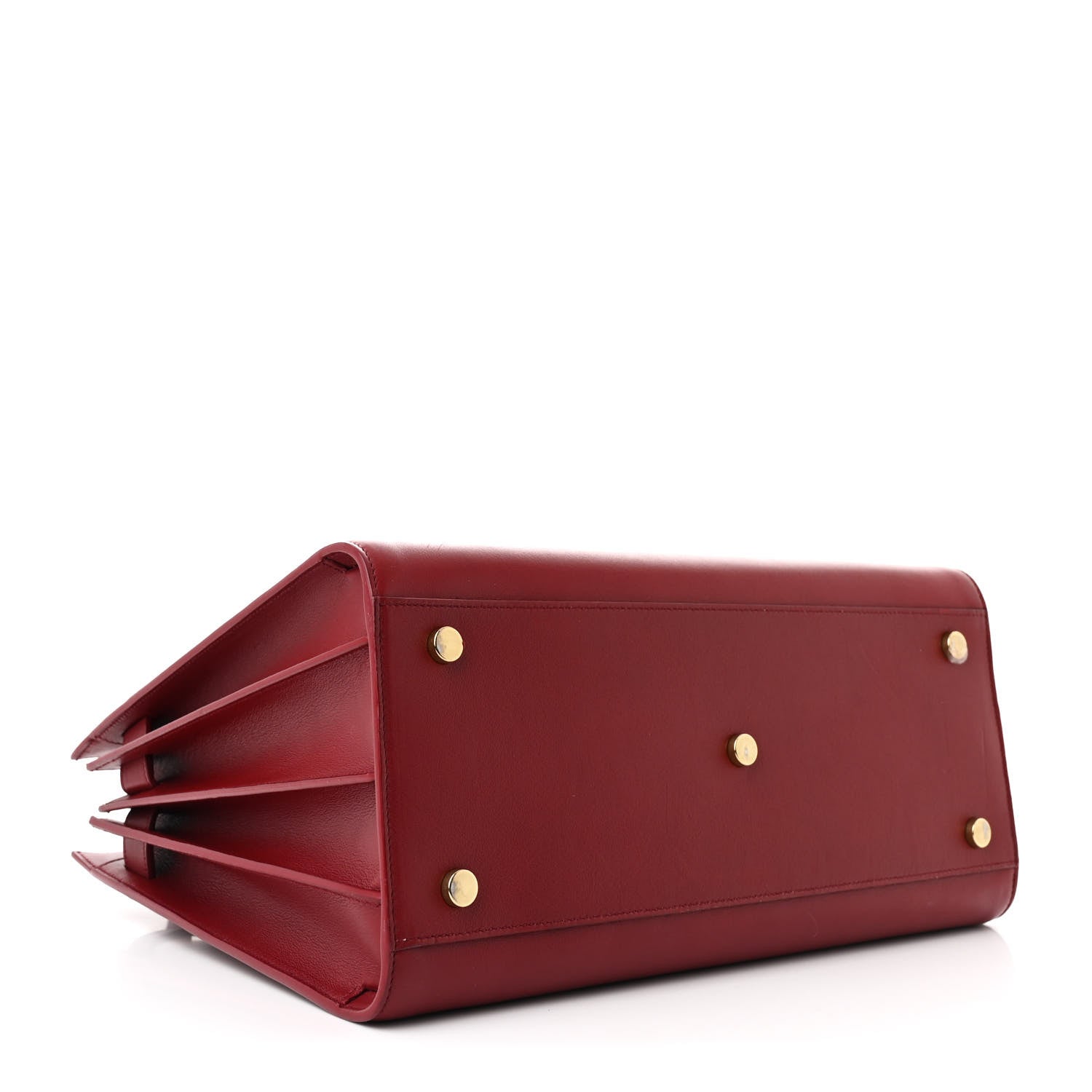 Saint Laurent Calfskin Small Sac De Jour Oxblood 4 of 12