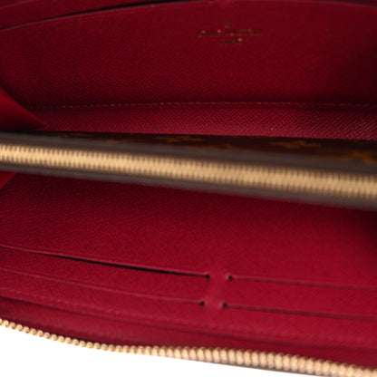 Louis Vuitton Monogram Clemence Wallet Fuchsia 5 of 13