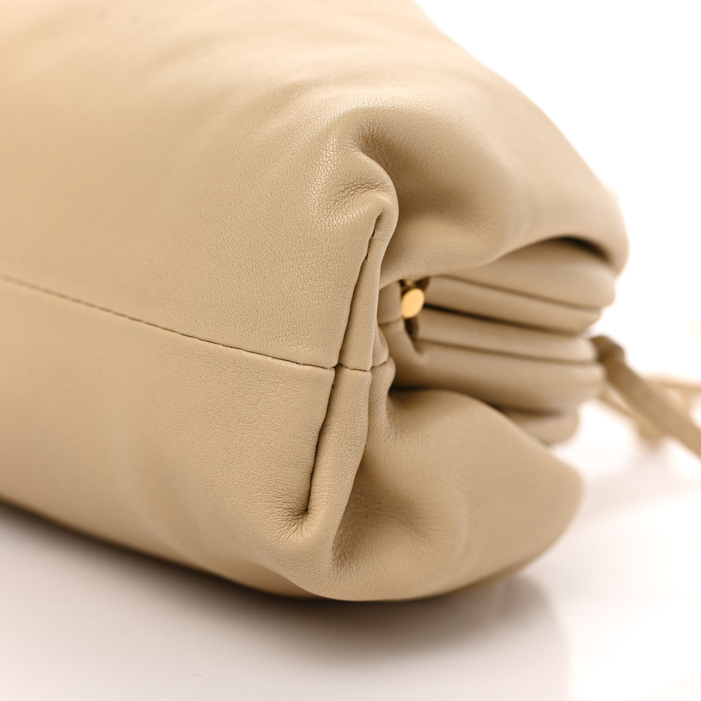 Butter Calfskin The Mini Pouch Porridge