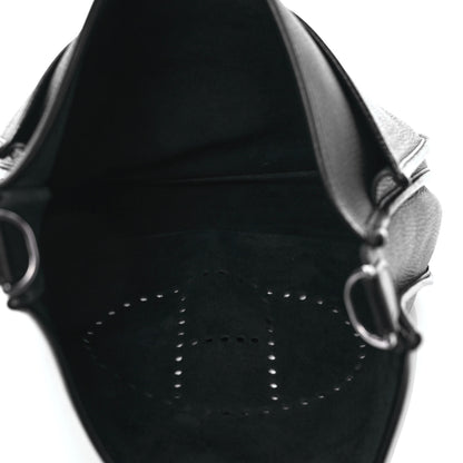 Hermes Taurillon Clemence Evelyne III GM Black 5 of 11