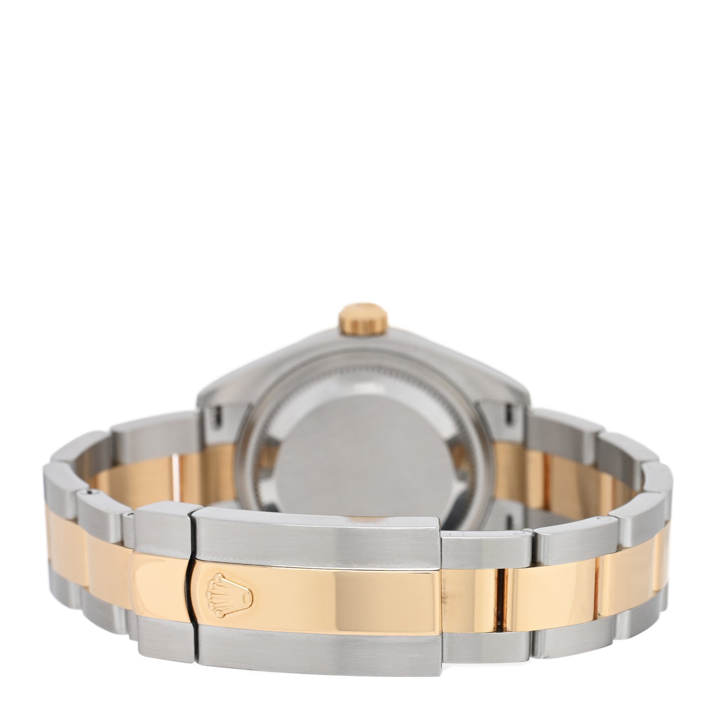 Stainless Steel 18K Yellow Gold 28mm Oyster Perpetual Datejust Watch White Roman 279173