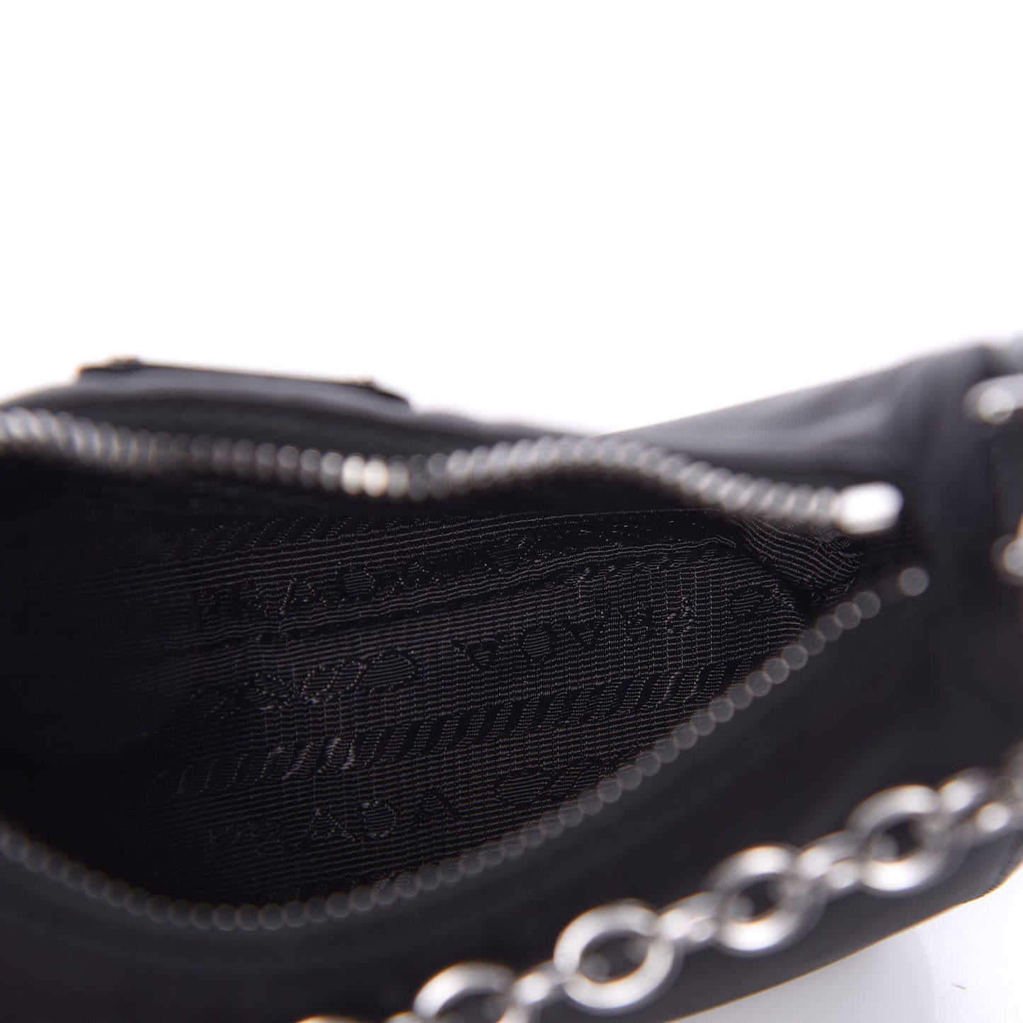 Tessuto Nylon Mini Re-Edition 2000 Shoulder Bag Black