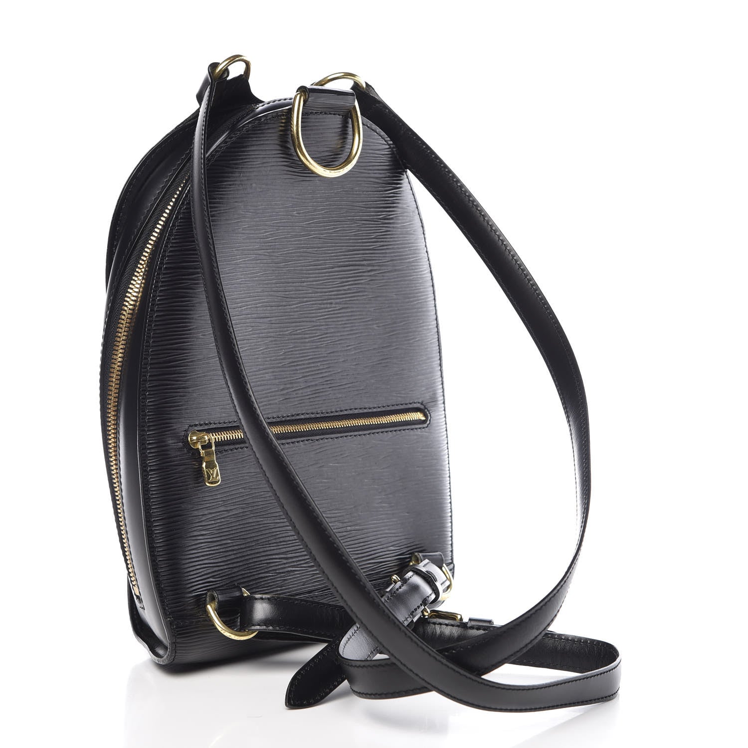 Louis Vuitton Epi Mabillon Backpack Black 3 of 11