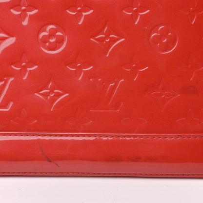 Louis Vuitton Vernis Alma GM Rouge Grenadine 9 of 18