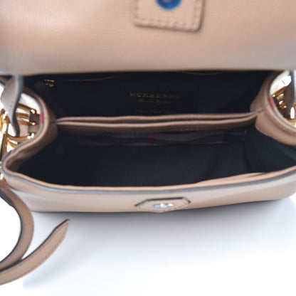 Burberry Derby Calfskin House Check Small Camberley Dark Sand 5 of 7