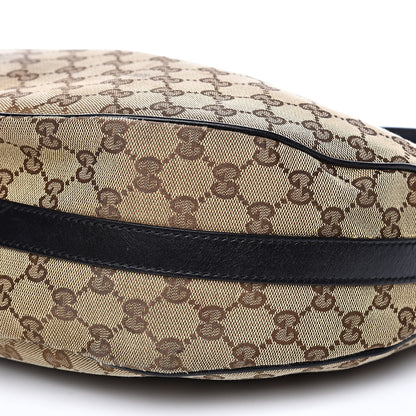 Gucci Monogram Medium GG Twins Hobo Black 10 of 14