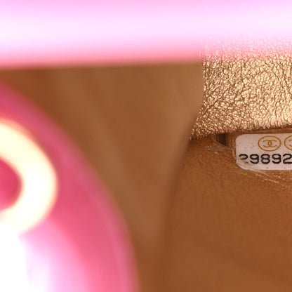 Chanel Lambskin Quilted Mini Pearl Crush Flap Pink 7 of 10