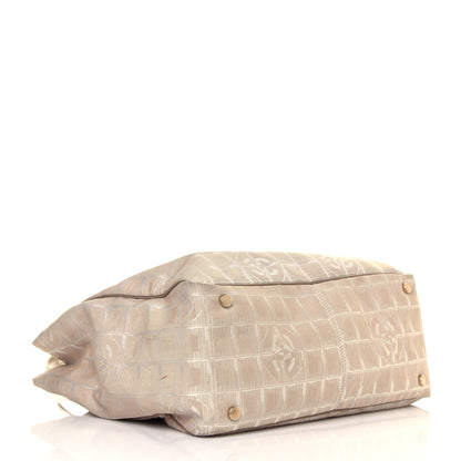 Chanel Nylon Medium Travel Tote Beige 3 of 11