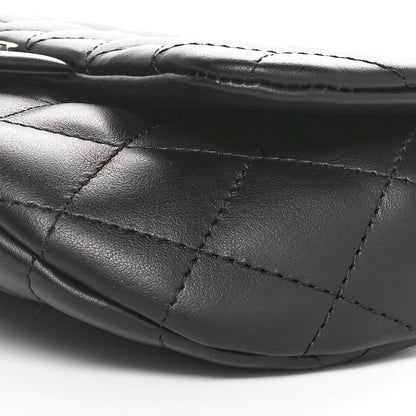 Chanel Calfskin Quilted CC Uniform Flap Belt Bag Black 11 of 11