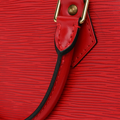 Louis Vuitton Epi Alma PM Castillan Red 10 of 10