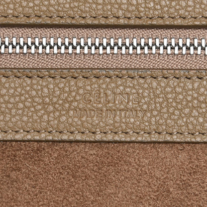 Celine Soft Grained Calfskin Small Belt Cabas Phantom Brown 5 of 5