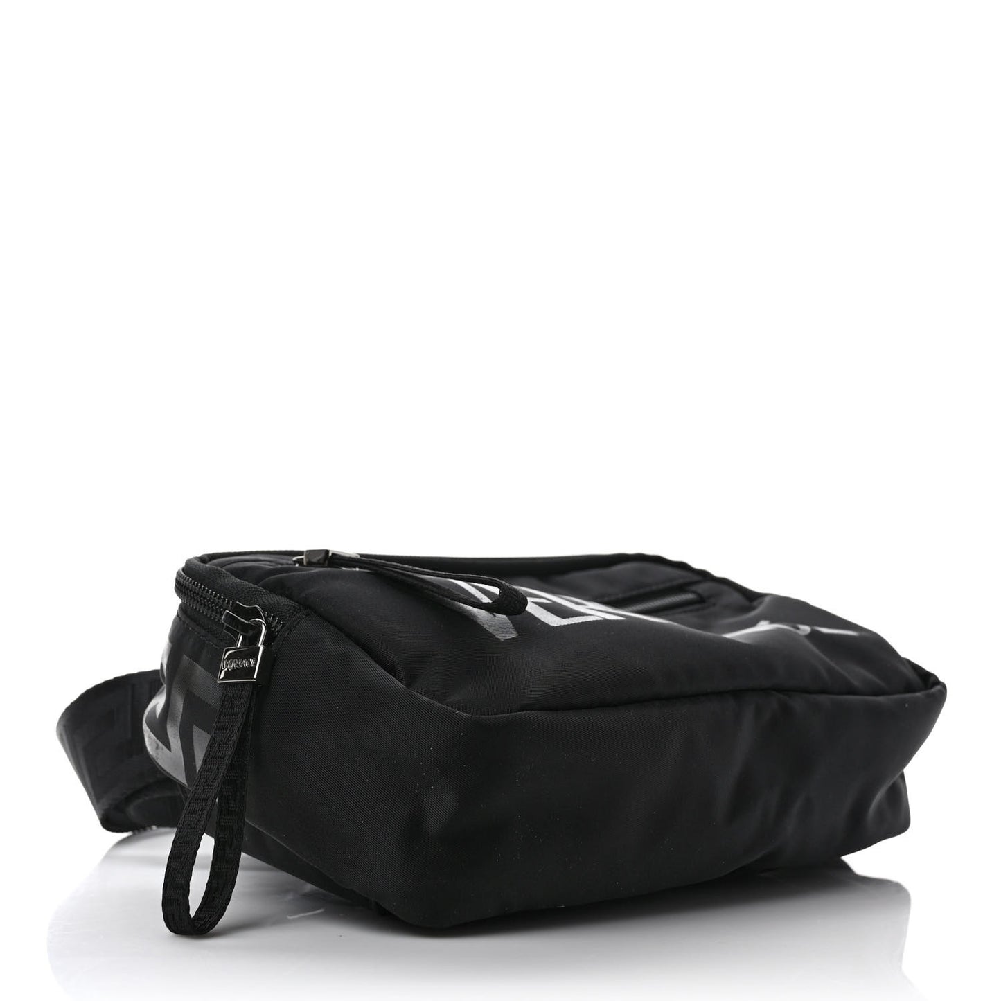 Nylon Logo Belt Bag Black