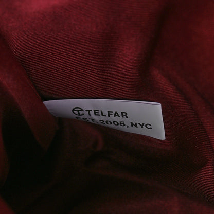 Telfar Vegan Leather Medium Shopping Bag Oxblood 7 of 9