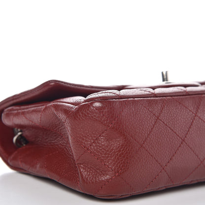 Chanel Caviar Quilted Mini Rectangular Flap Burgundy 8 of 8