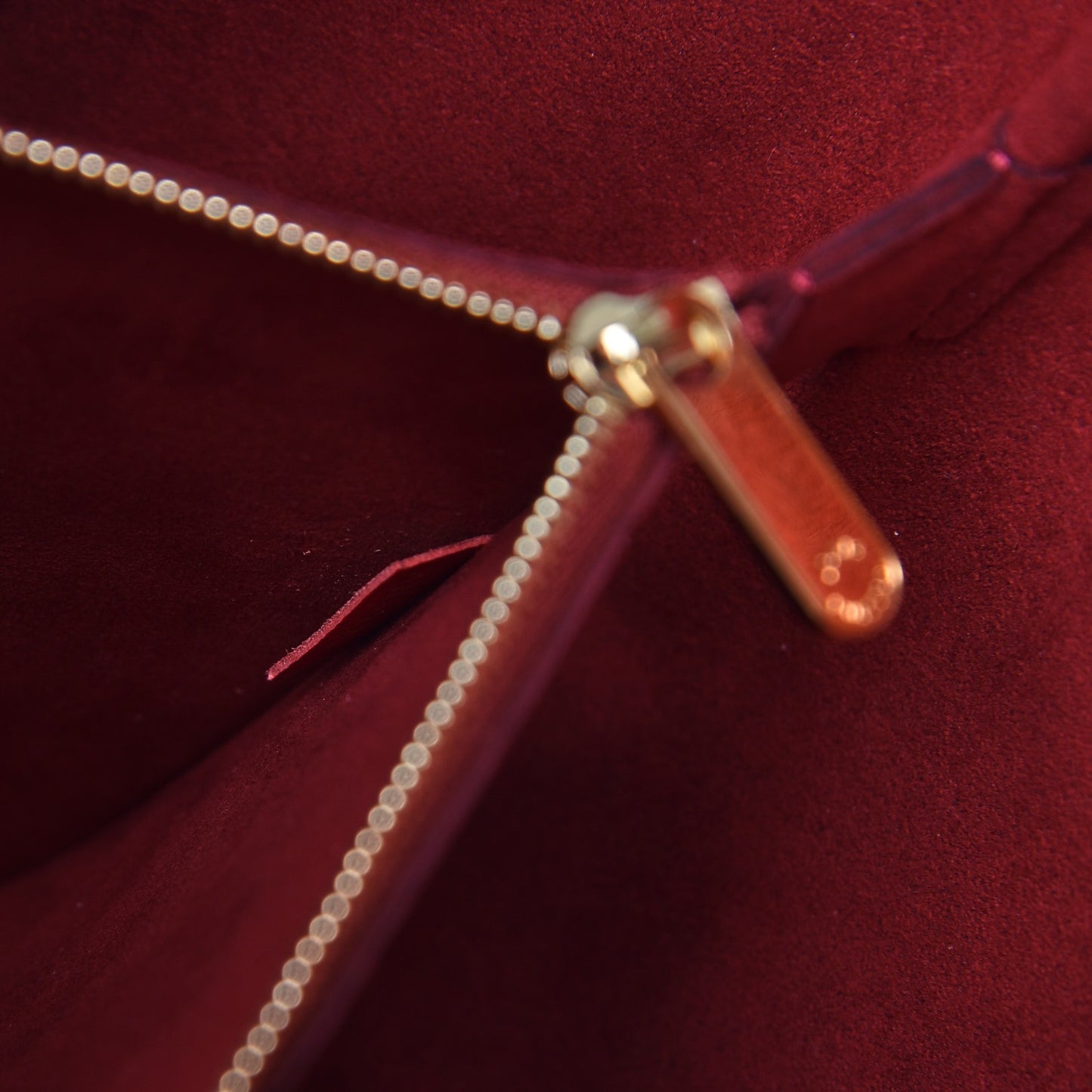 Calfskin Monogram Kimono Tote Cherry