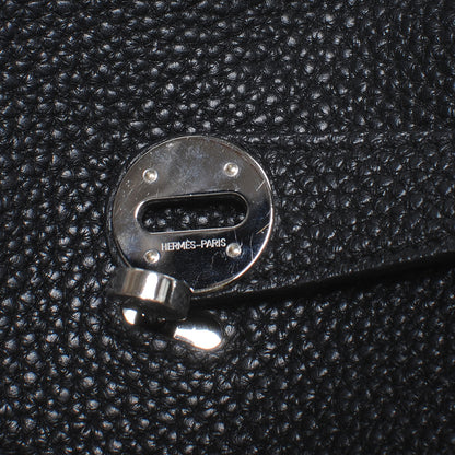Hermes Taurillon Clemence Lindy 34 Black 9 of 9