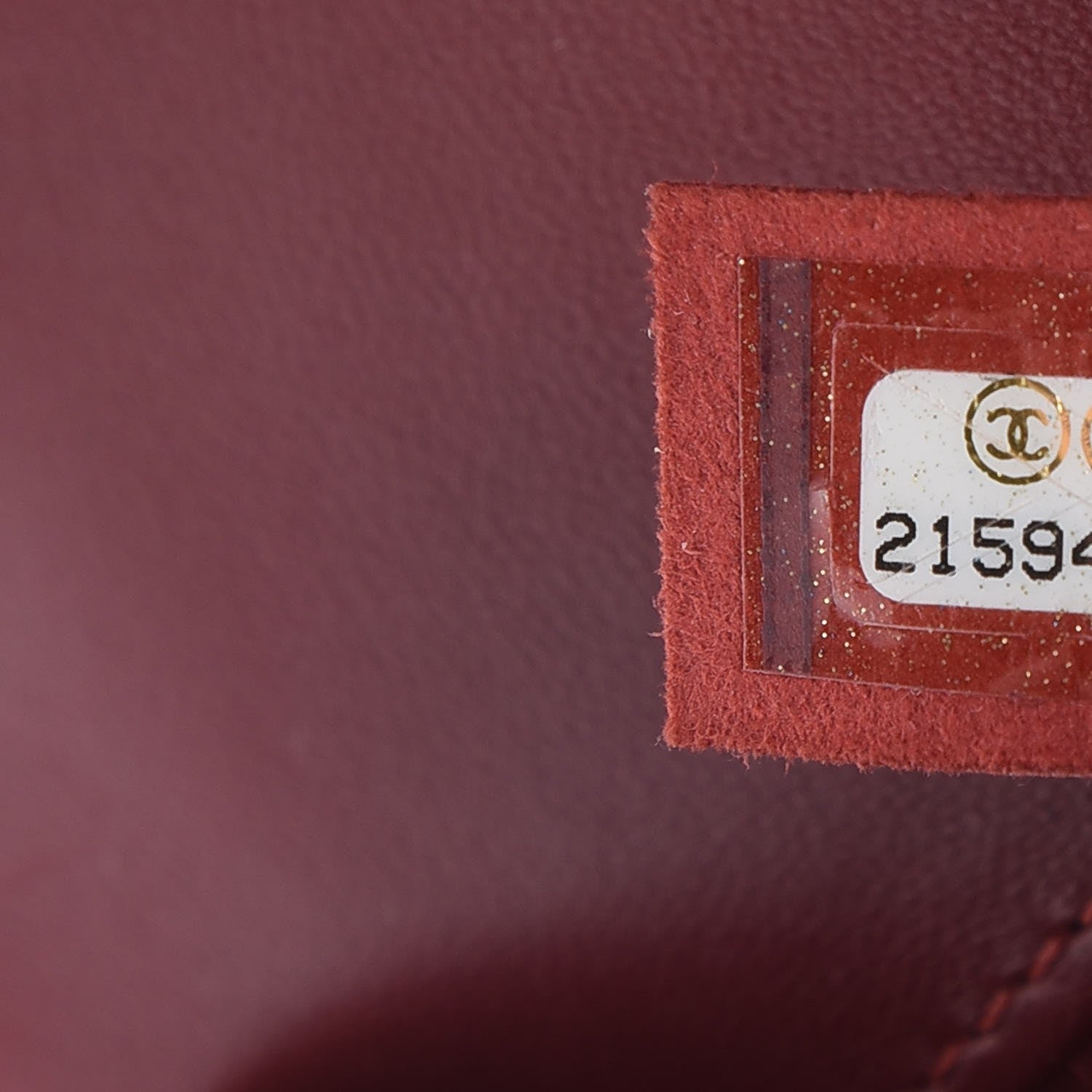 Chanel Lambskin Quilted New Medium Boy Flap Dark Red 7 of 9