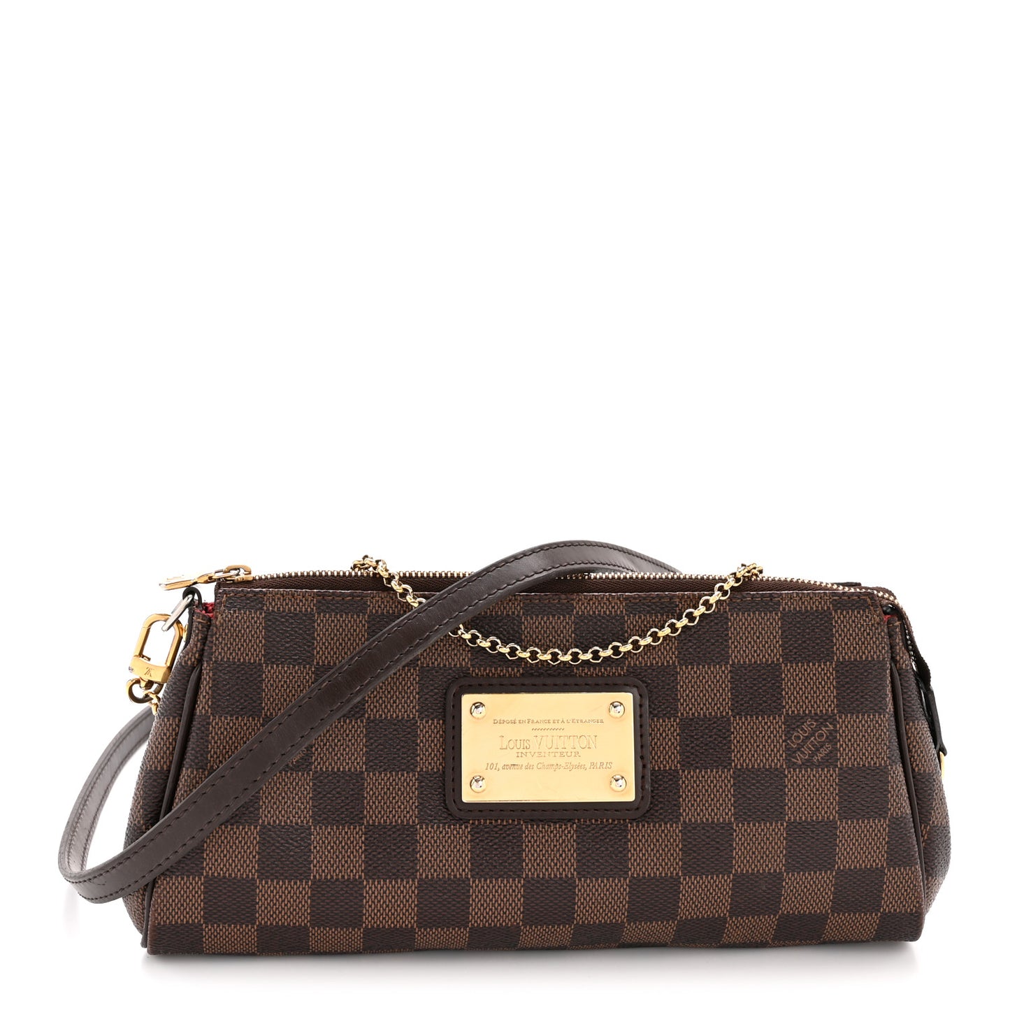 Damier Ebene Eva Clutch