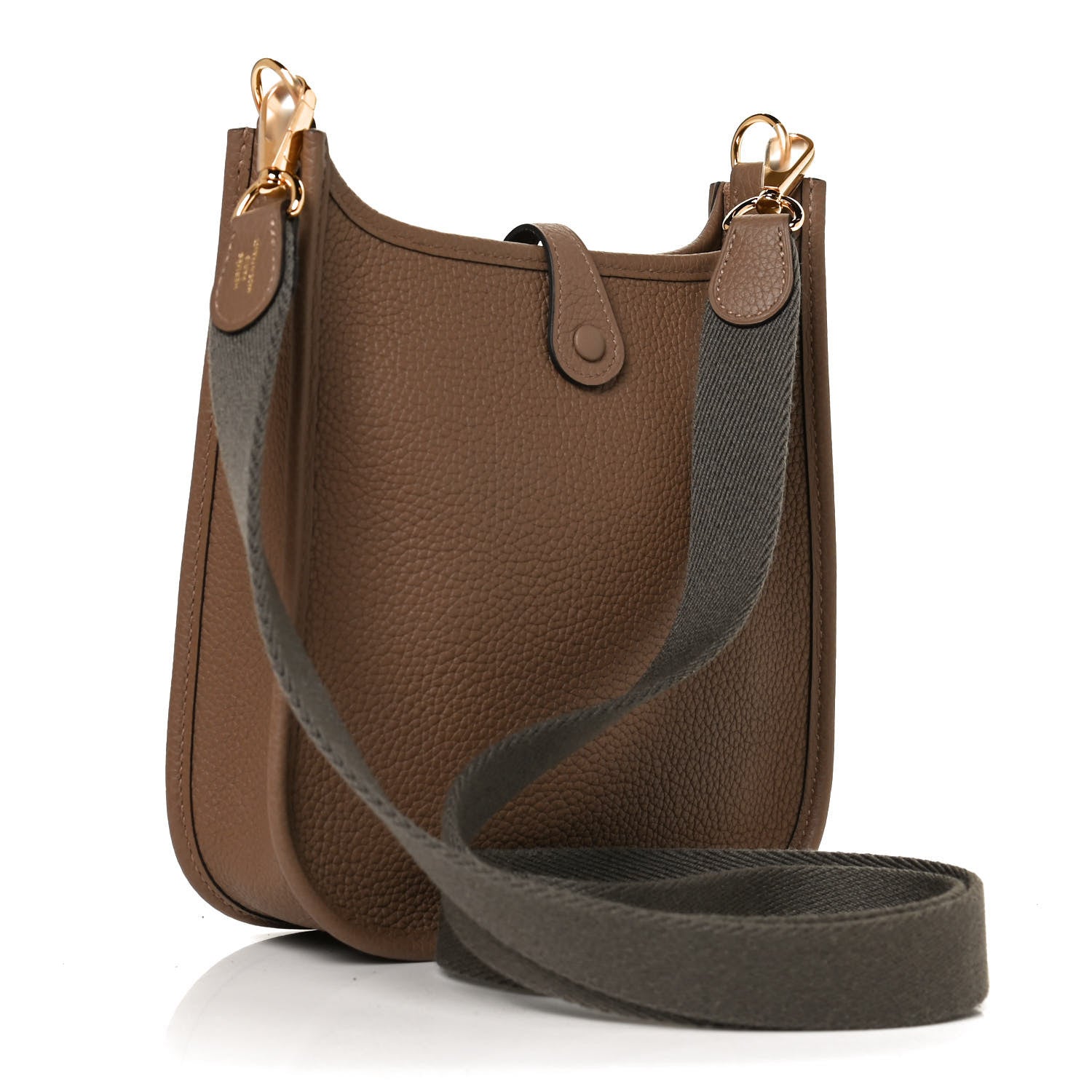 Hermes Taurillon Maurice Amazone Evelyne TPM Beige De Weimar Gris Etain 3 of 10